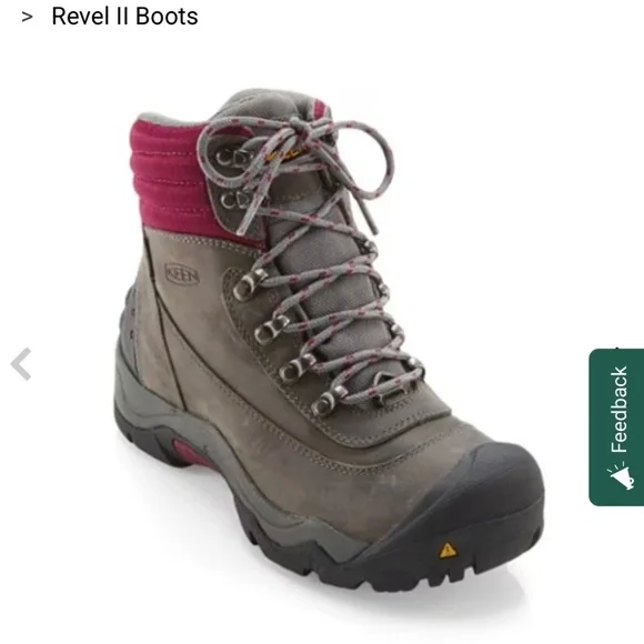 KEEN Revel II Waterproof Boots - Women's - Size 8.5 - Picture 1 of 10